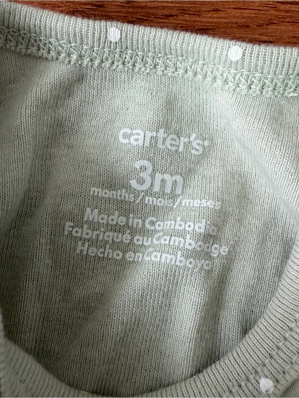 2 Carters 3 Month Bodysuits